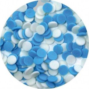 Cukrové konfety modro bílé 40g - Dekor Pol