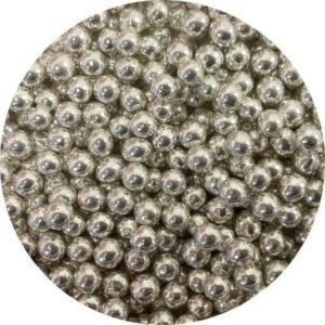 Cukrové perly stříbrné střední (1 kg)