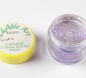 Třpyt dekorační disco Lilac - Edable Art