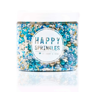 Zdobení hvězdičky a perličky 90g modré - Happy Sprinkles