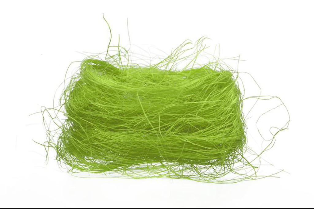 Arpex Jarní dekorační sisal 10x19cm oranžový