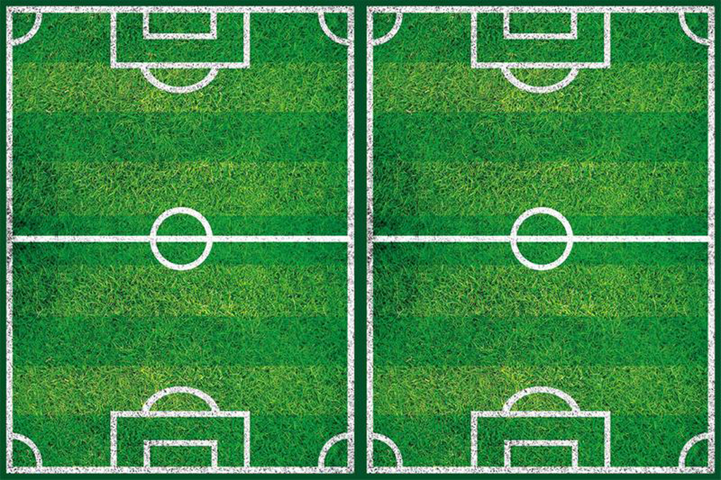 PROCOS Dětský plastový ubrus 120x180cm fotbal
