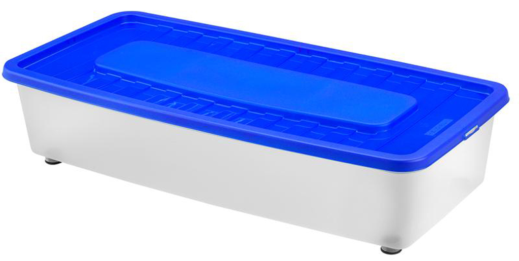 Plastový úložný box s víkem HEIDRUN Mania 35l