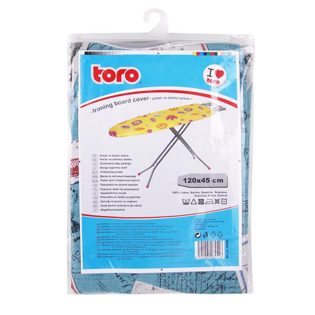 Potah na žehlicí prkno TORO 45x120cm