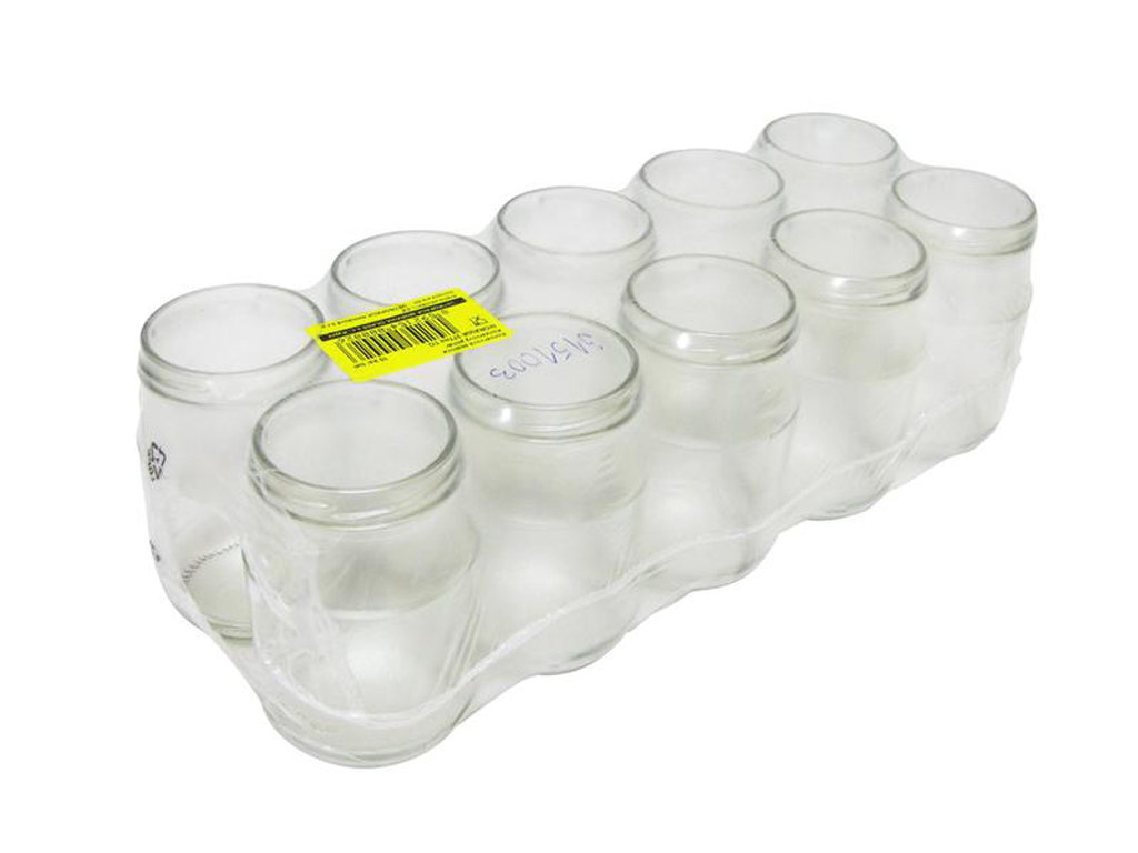 TORO Zavařovací sklenice 377ml TWIST uzávěr 10ks