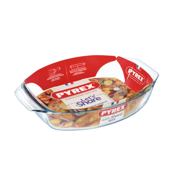 MÍSA OVÁLNÁ ZAPÉKACÍ PYREX 38X27CM