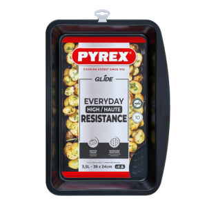 PLECH NA PEČENÍ PYREX 38X24CM
