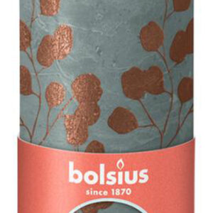 Rustikální svíčka 13cm BOLSIUS zelená/eukaliptus