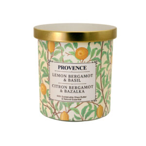Vonná svíčka ve skle PROVENCE 30 hodin bergamot
