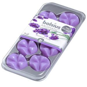 Vonné vosky BOLSIUS 8ks levandule