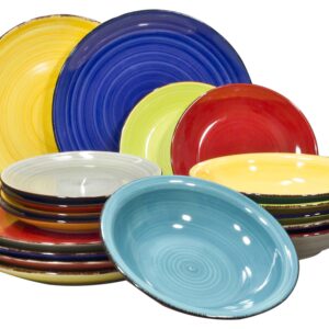 HIT Jídelní keramická souprava MALAGA 18ks