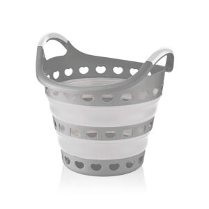 Skládací koš na čisté prádlo KITCHISIMO 14L