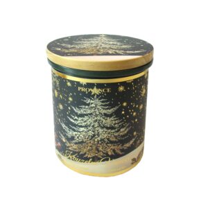Vánoční vonná svíčka ve skle PROVENCE 30 hodin borový les