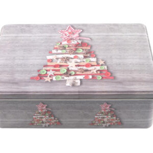 HIT Dóza na vánoční cukroví 20x13x7cm