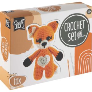 RMS Kreativní sada na háčkování 17cm liška
