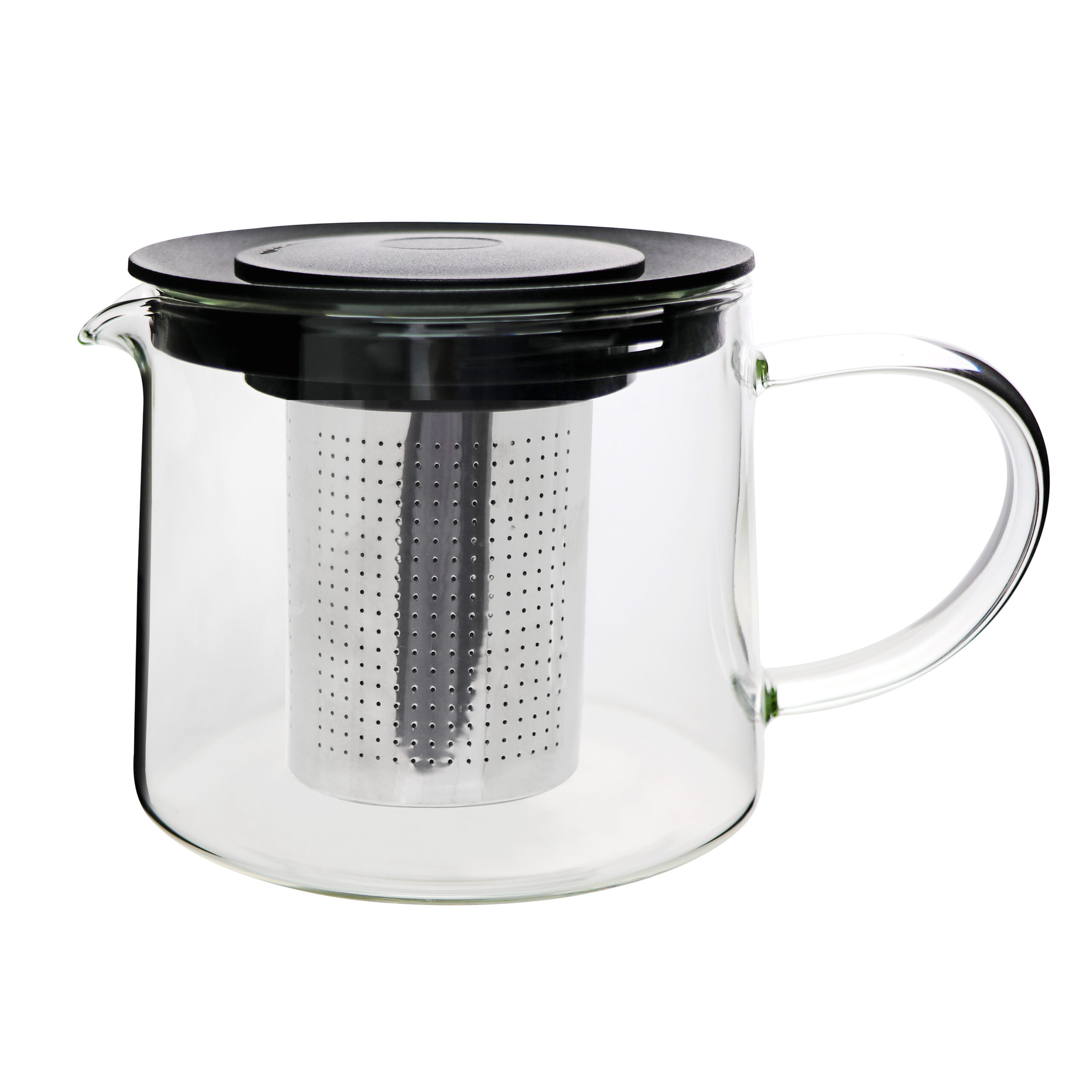 Skleněná konvice se sítkem KITCHISIMO 600ml