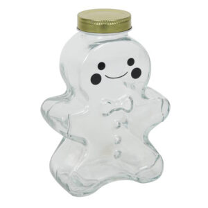 HIT Skleněná dóza s víčkem 450ml perníček