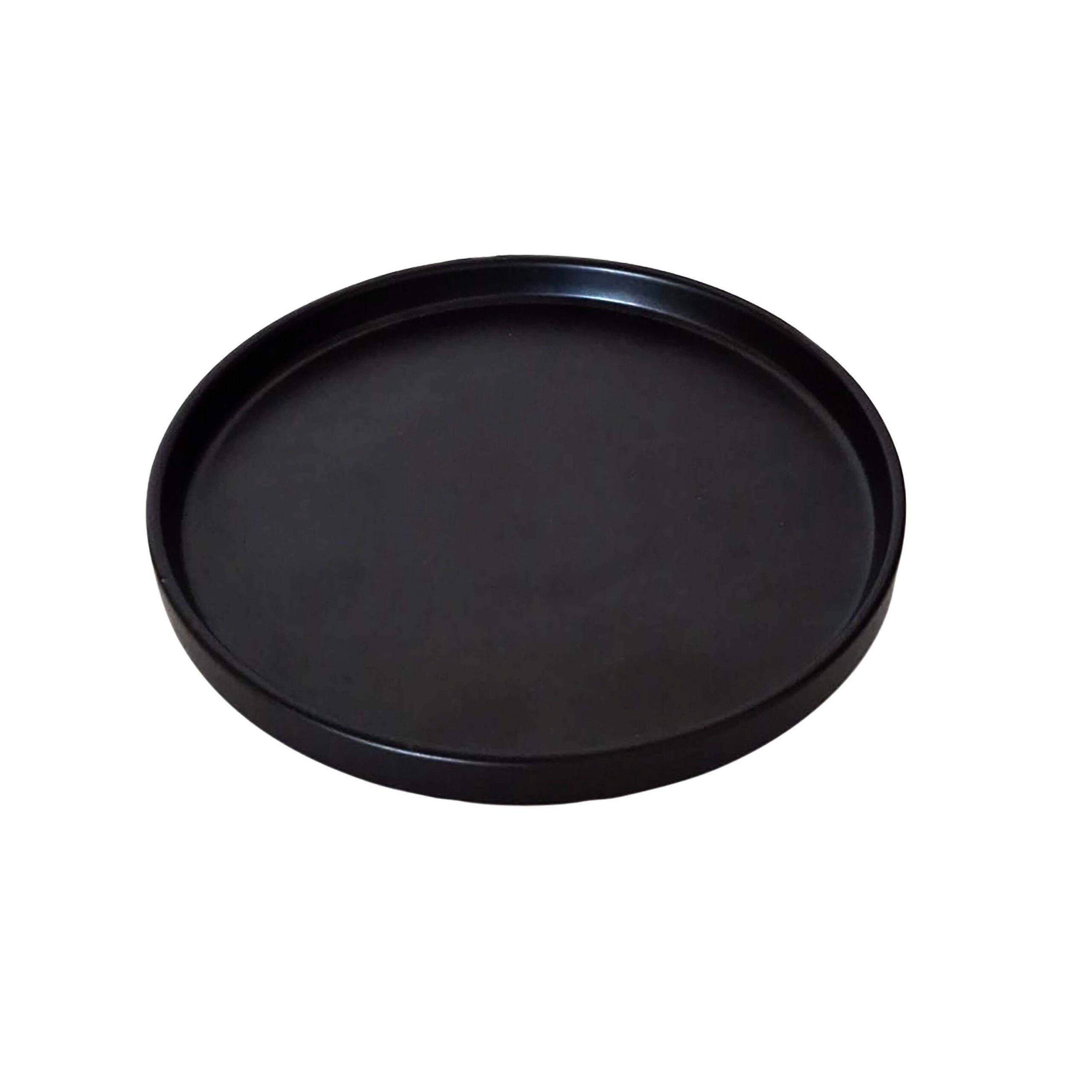 Keramický dezertní talíř KITCHISIMO 20cm černý mat