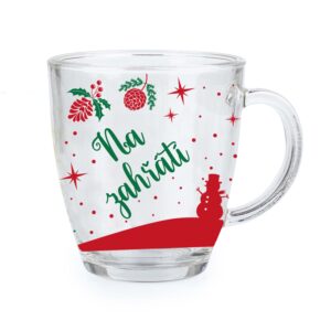 Skleněný hrnek TORO 350ml na zahřátí