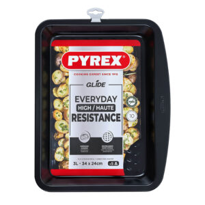 PLECH NA PEČENÍ PYREX 34X24CM