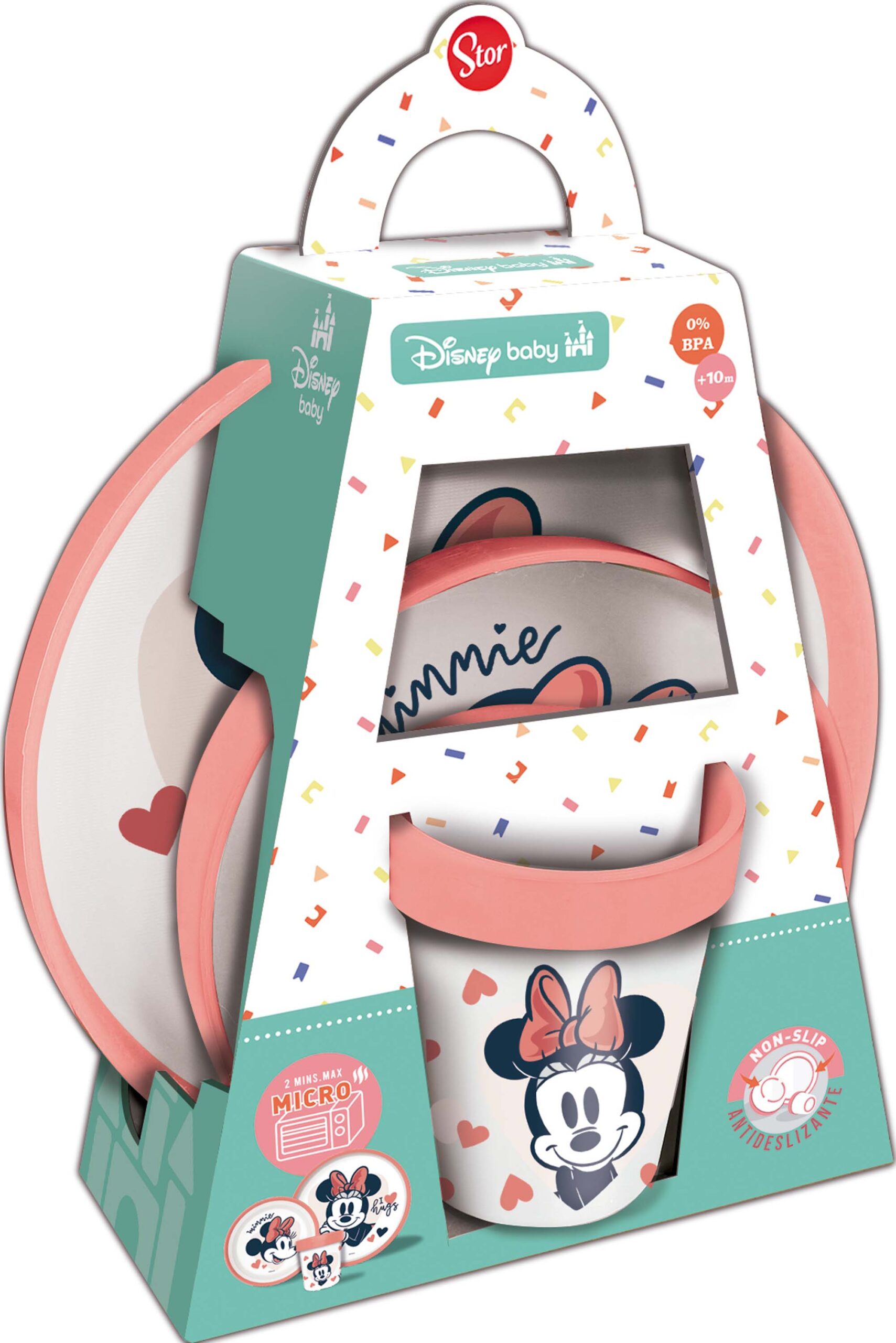 STOR Dětská sada nádobí MINNIE 3ks