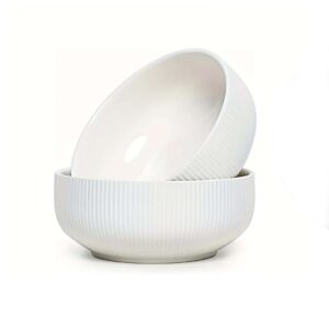 Keramická miska KITCHISIMO 530ml žebrovaná krémový