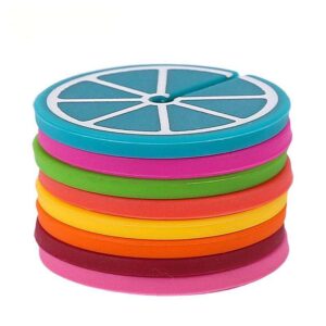 Rozlišovač sklenic TORO 8ks citron