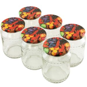 SADA SKLENIC 6KS TWIST NA ZAVAŘ.720ML VÍČKO 82MM