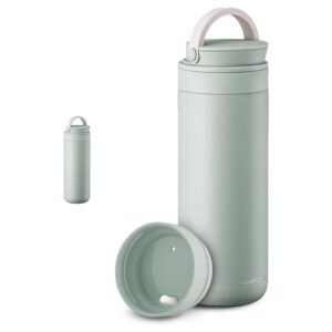 LOCKNLOCK Nerezová termoska s uchem LOCK Metro 475ml mint