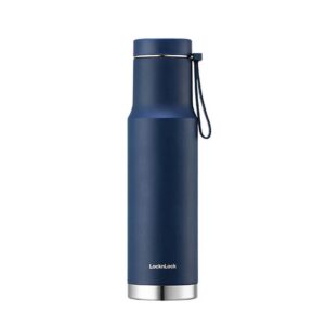 LOCKNLOCK Nerezová termoska s uchem LOCK Metro 620ml modrá
