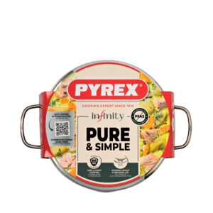 Nerezový kastrol PYREX Infinity ø24cm 4l