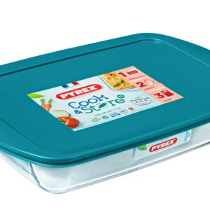 Skleněný pekáč s víkem PYREX 40x27cm/4