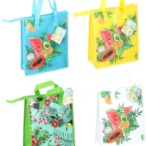 TAŠKA CHLADÍCI NA ZIP 32X27X13CM 8L ASSORT